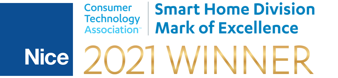 Nice North America - Smart Home Mark of Excellence